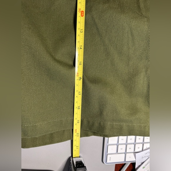 VTG Boy Scouts of America Uniform Pants  Green Cargo Shorts BSA - Picture 7 of 10